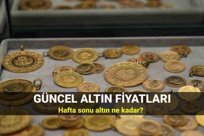 27 Temmuz hafta sonu altın ne kadar? Güncel altın fiyatları: Gram altın ve çeyrek altın fiyatı düştü mü, yükseldi mi?