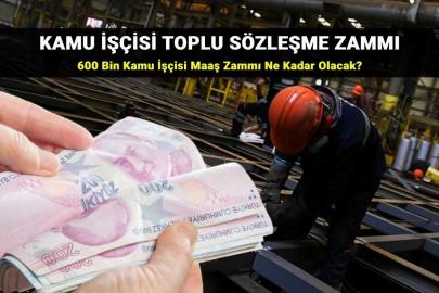 Kamu işçisi toplu sözleşme zammı son dakika gelişmeleri 2025: 600 bin kamu işçisi toplu sözleşme zammı yüzde kaç olacak?