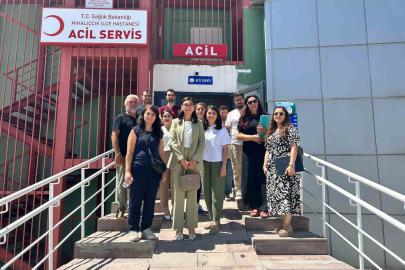 Mihalıççık’taki sağlık tesislerine kapsamlı ziyaret