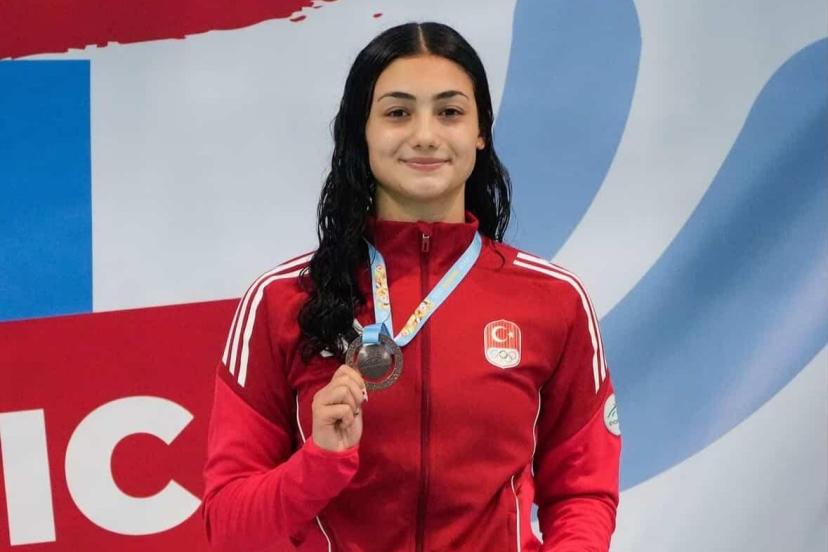 Seher Kaya, EYOF’ta Avrupa 3’üncüsü oldu