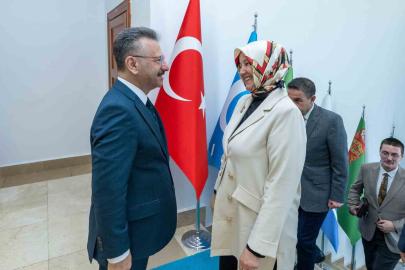 Bakan Yardımcısı Yenigün ile Vali Aksoy sosyal hizmet faaliyetlerini değerlendirdi