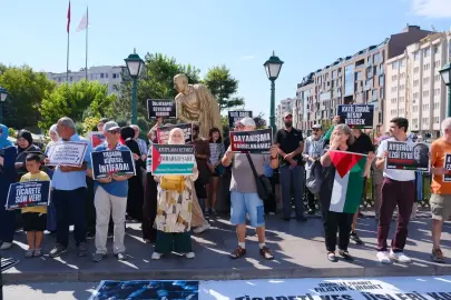 Eskişehir’de Filistin Destek Eylemi Gergin Başladı!