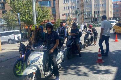 Eskişehir’de motosiklet denetimi