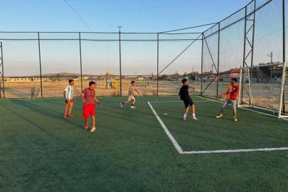 Futbol coşkusu Mahmudiye’de hız kesmiyor