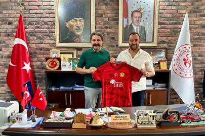 Kulüp yönetiminden Gençlik ve Spor İl Müdürü Hasan Kalın’a ziyaret
