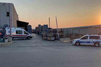 Acı Haber! Makineye sıkışan 33 yaşındaki işçi hayatını kaybetti...