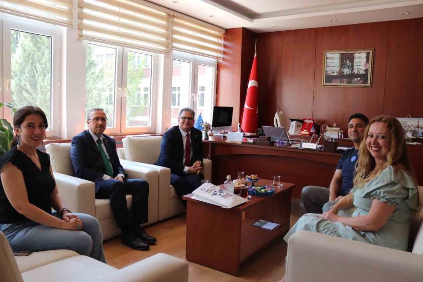 MEB Özel Eğitim ve Rehberlik Hizmetleri Genel Müdürlüğünden Eğitim Fakültesine iş birliği ziyareti