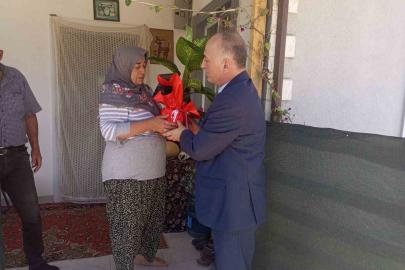 Orman şehidi Tolunay Kocaman’ın ailesine anlamlı ziyaret