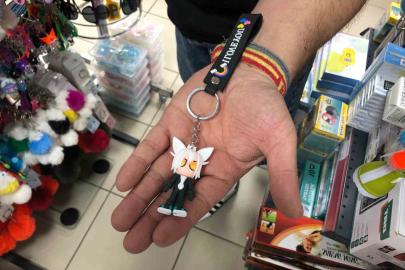 Animasyon karakterli anahtarlıklar gençlerin ilgi odağı