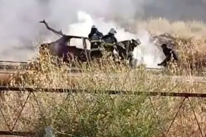 Eskişehir’de Park Halindeki Otomobil Yandı