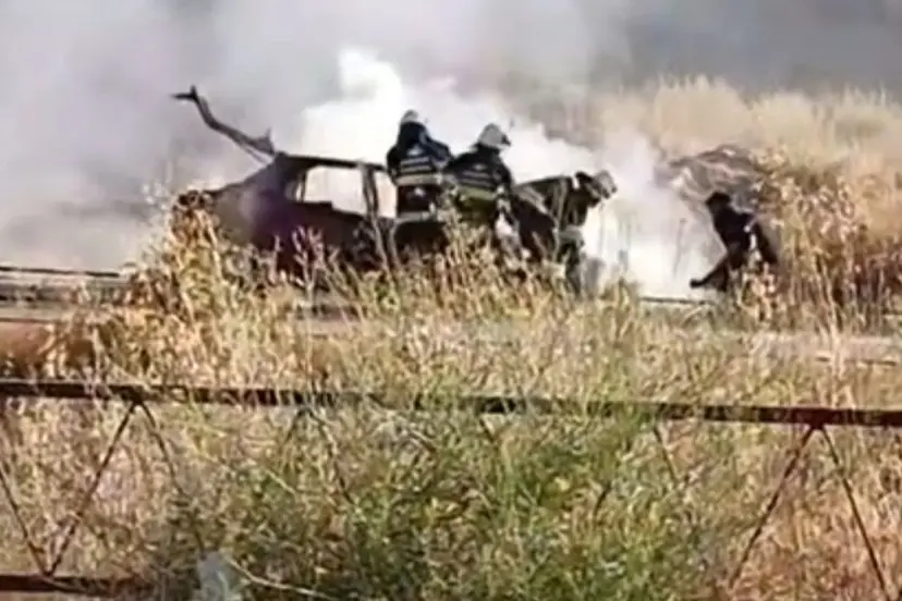 Eskişehir’de Park Halindeki Otomobil Yandı