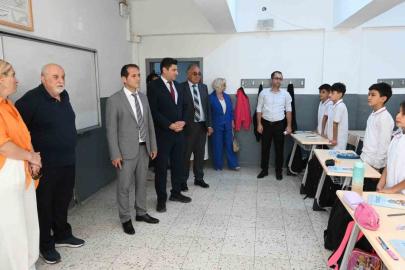 İş adamından Ali Fuat Cebesoy Ortaokulu’na cömert bağış