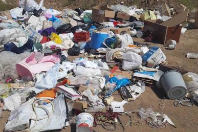 Orhangazi Mahallesi’nde boş arazi çöplüğe döndü