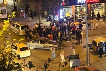 Sakarya Caddesi’nde kaza paniği!