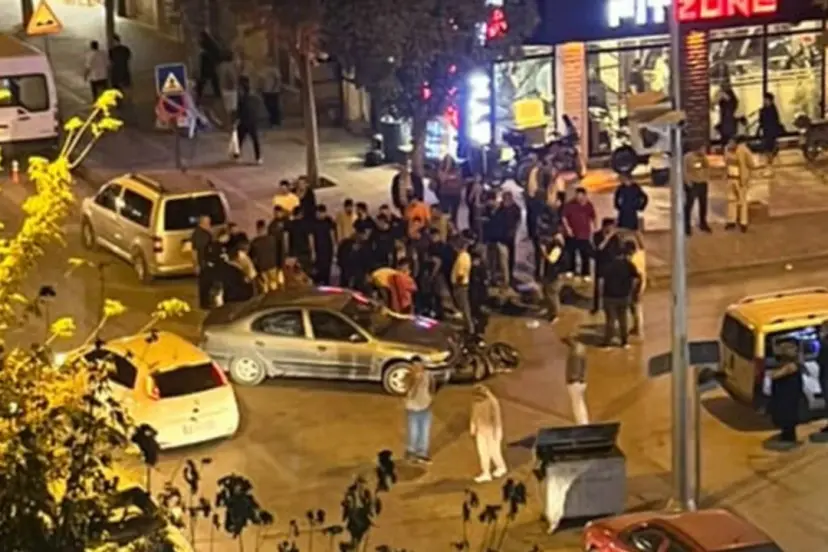 Sakarya Caddesi’nde kaza paniği!