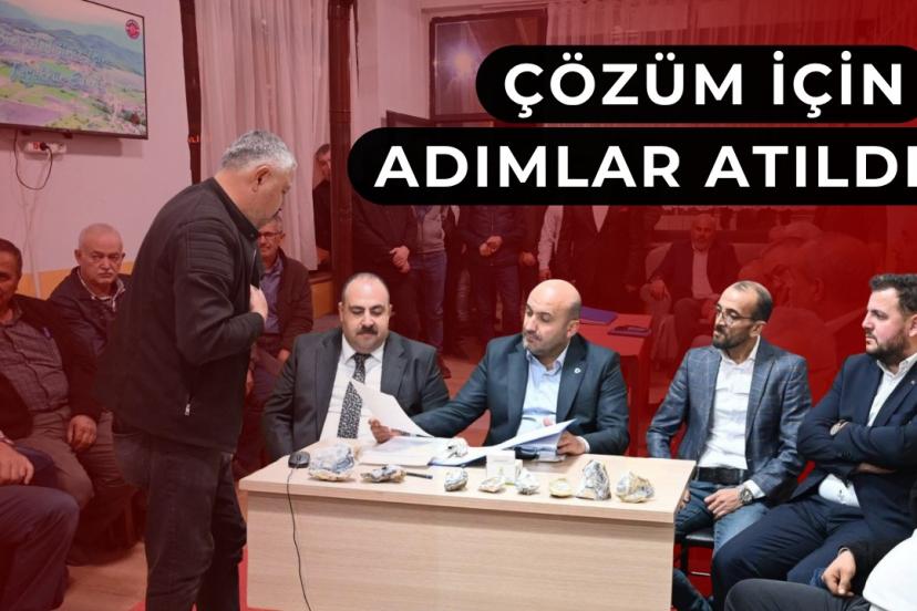 Başkan Hamamcı ve AK Parti Heyeti, Dereyalak Köyü Derneği’ni Ziyaret Etti
