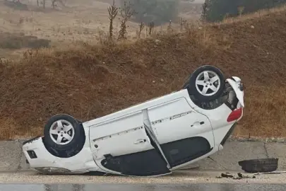 Bilecik-Eskişehir Yolunda Korkutan Kaza: 2 Kişi Yaralandı!