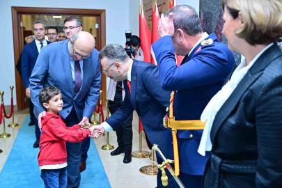 Vali Hüseyin Aksoy, 29 Ekim Cumhuriyet Bayramı tebriklerini kabul etti