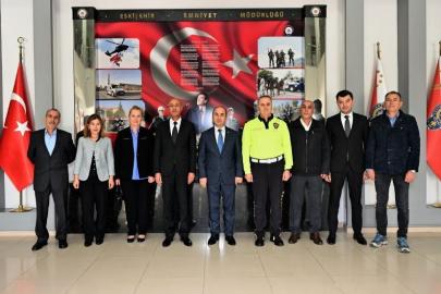 EMŞAV’dan İl Emniyet Müdürü Yılmaz’a Ziyaret