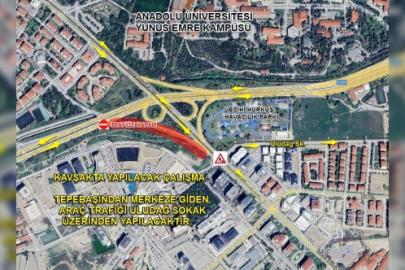 ESKİ'den Duyuru: Vecihi Hürkuş Kavşağı'nda Dev Çalışma! İşte Kapanış Tarihleri!