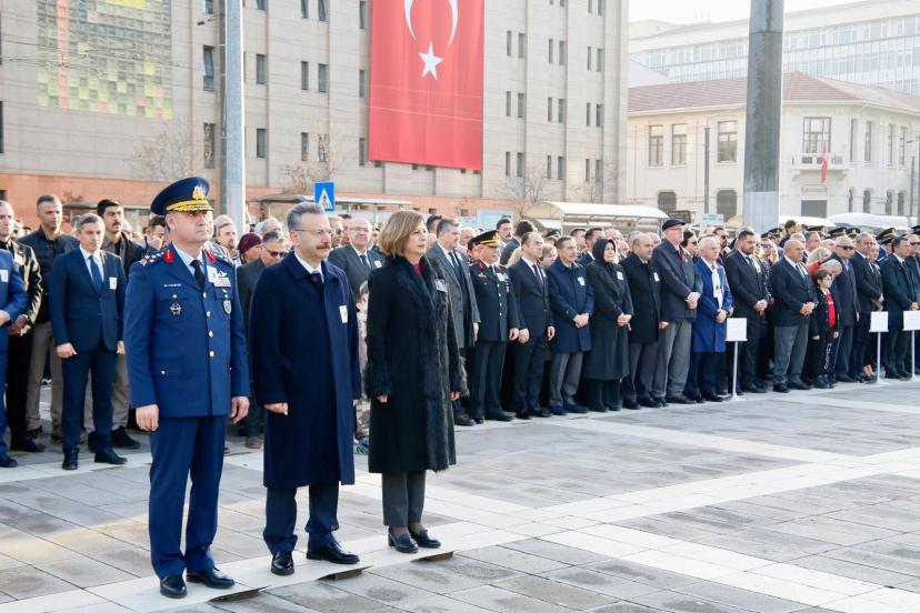 Eskişehir’de 10 Kasım’da Ata’ya Saygı