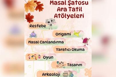 Masal Şatosu’nda Ara Tatil Etkinlikleri Başlıyor