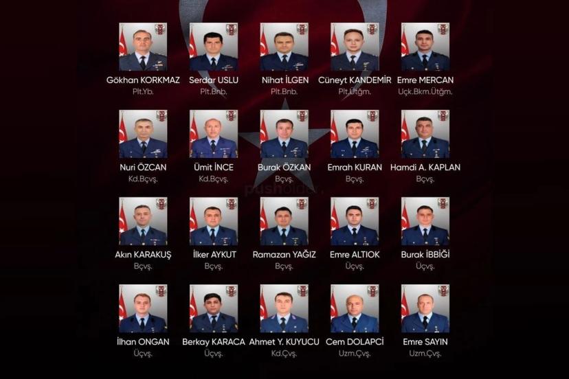 TSK’YA AİT C130 UÇAĞI DÜŞTÜ