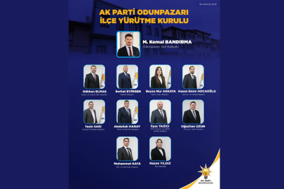 AK Parti Odunpazarı ilçe yönetme kurulu belli oldu
