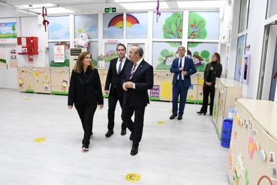 Aydın’dan Avukat Mail Büyükerman Anaokuluna Ziyaret