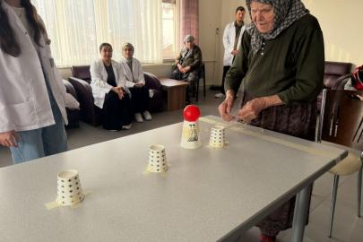 ESOGÜ Hemşirelik Öğrencilerinden Huzurevinde Anlamlı Etkinlik