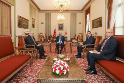 Gazi Meclis’te KEİPA Genel Sekreteri Asaf Hajiyev’i Ağırladık