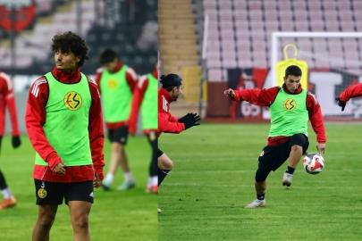 Kritik maç öncesi Es-Es taktik prova yaptı!