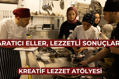 Öğrencilerden mutfakta büyük yaratıcılık!