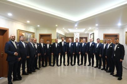 Şoförler Odası’nda Başkan Ağır adaylığını açıkladı