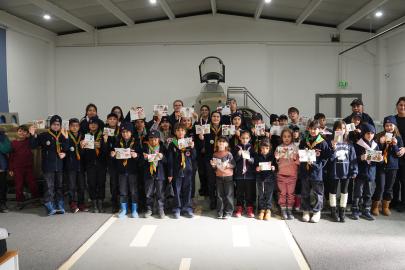 Tepebaşı Belediyesi’nden çocuklara çevre bilinci: İzcilerden anlamlı yılbaşı kartları