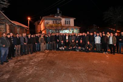 İnönü’de mahalle buluşmaları sürüyor: Yeni yılda Dereyalak’a modern yatırımlar!