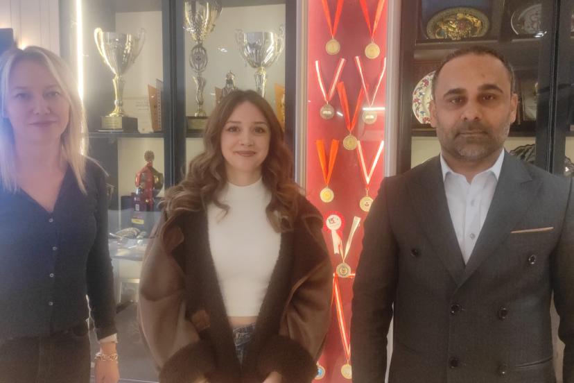 İş insanı Gökhan Yıldırım ile Ece Çakmak bir araya geldi: Kazanın viral olan kahramanı!