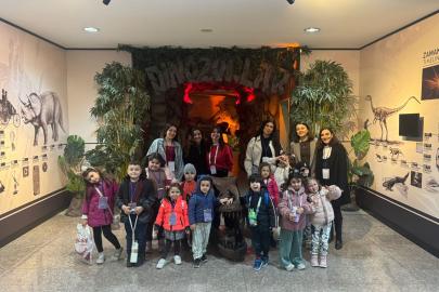 Miniklerden Bilim Deney Merkezi ve Uzay Evi’ne ziyaret