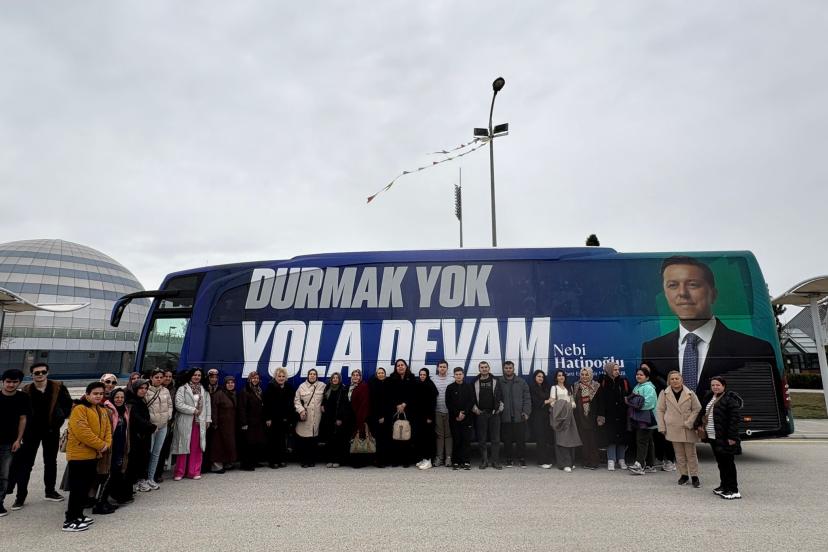 Nebi Hatipoğlu Sözünü Tuttu: Eskişehirli Kadınlar ve Gençler Konya Yolunda!