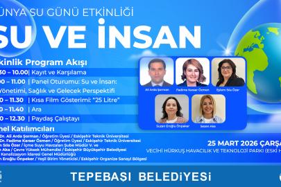 Tepebaşı'nda su ve çevre bilinci konuşulacak