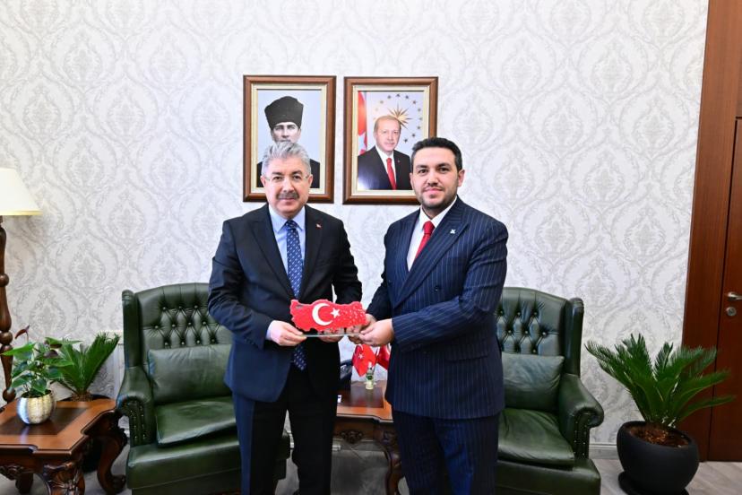 TÜGVA’dan Vali Yılmaz’a Hayırlı Olsun Turu: Gençlik Projeleri Masaya Yatırıldı