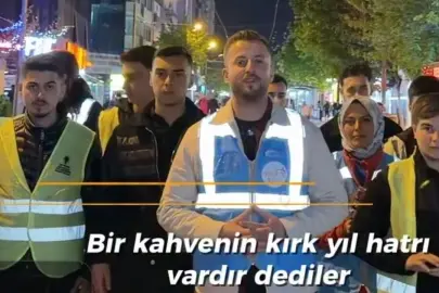 AK Parti Odunpazarı Gençlik’ten Tozman Çarşısı Esnafına Kahve Sürprizi