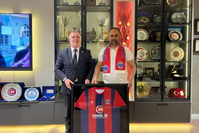 Demirspor Başkanı Hünerlier'den Medya 26'ya ziyaret