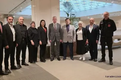 Eskişehir Karadenizliler Derneği Ankara’da Üst Düzey Temaslarda Bulundu