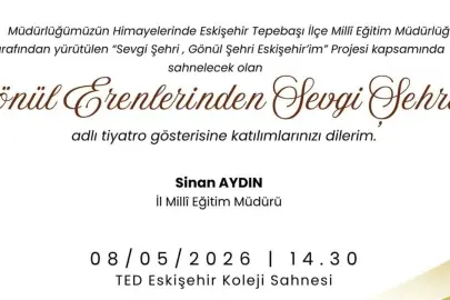 "Gönül Erenlerinden Sevgi Şehrine" Tiyatrosu 8 Mayıs'ta Sahnelenecek