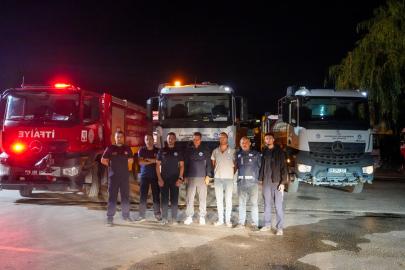 Eskişehir İtfaiyesi Aydın Çine'deki Orman Yangınına Destek İçin Yola Çıktı