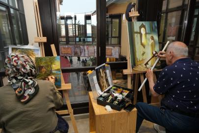 Eskişehir Sanat Sokağı’nda atölyeler kapılarını üretim için açtı