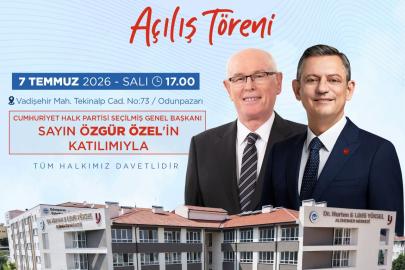 Kazım Kurt’un vizyon projesi Özgür Özel’in katılımıyla açılıyor