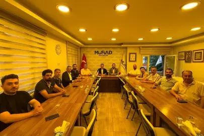 Belçika Saint-Josse-ten-Noode Belediye Başkanı Emir Kır MÜSİAD Eskişehir’i Ziyaret Etti