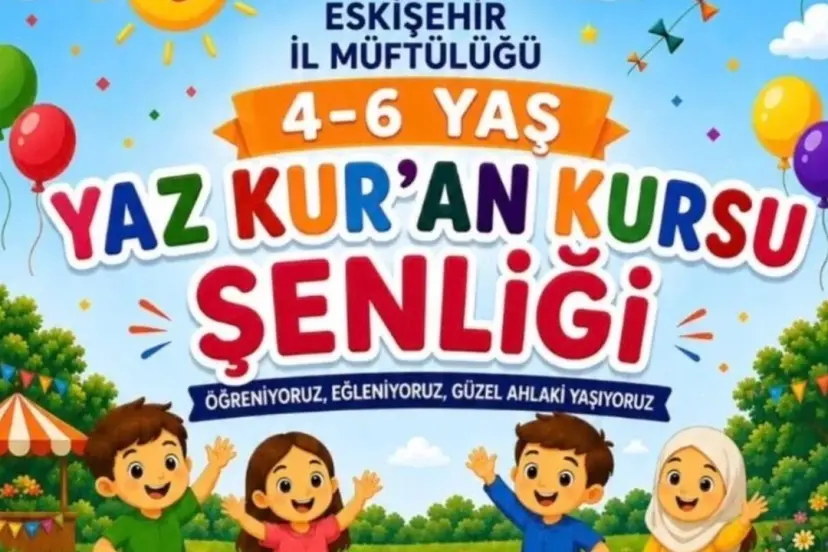 Eskişehir İl Müftülüğü’nden Miniklere Özel Şenlik